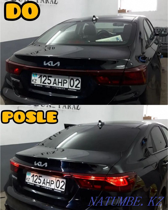 Inexpensive! High-quality tinting armor headlights polishing headlights Taraz! Байзак - photo 2