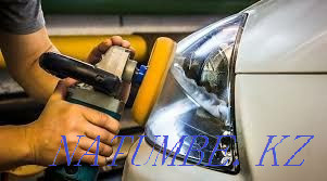 Polishing of headlights, qualitatively and for a long time. Astana - photo 1