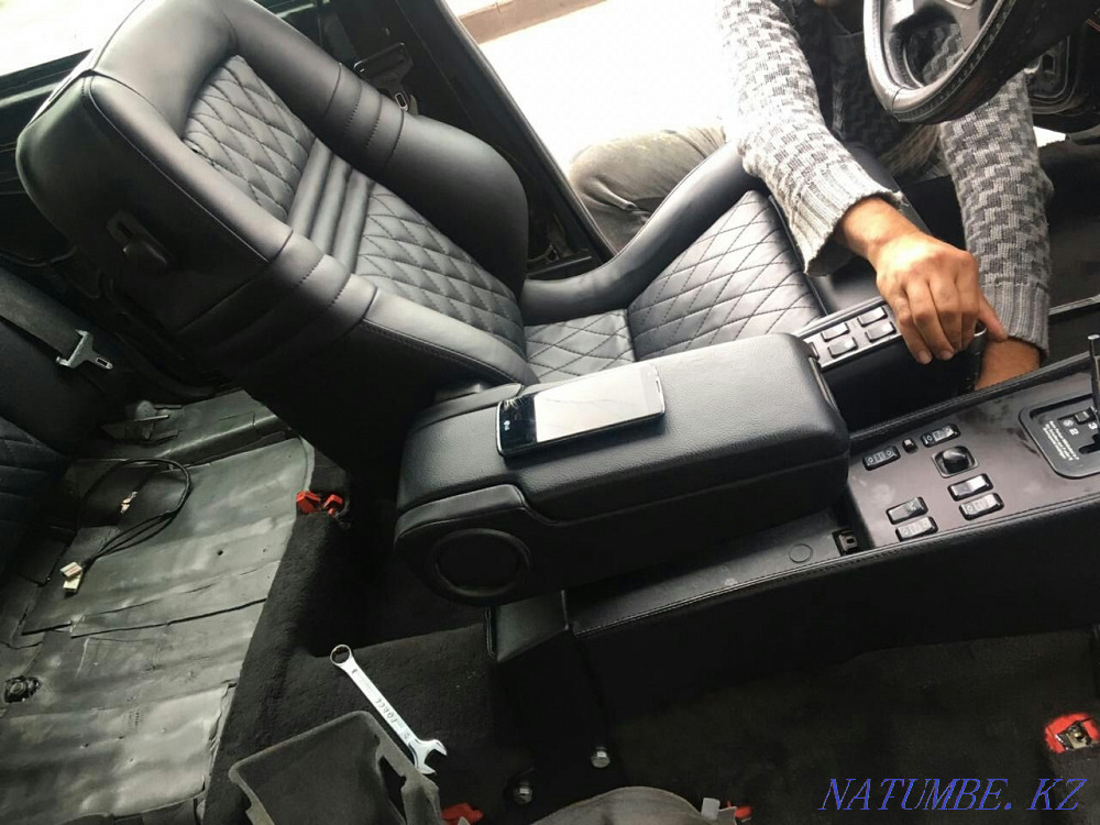 Перетяжка салона (торпедо, панель, потолок, дверной карты,коврик и т.д Астана - изображение 7