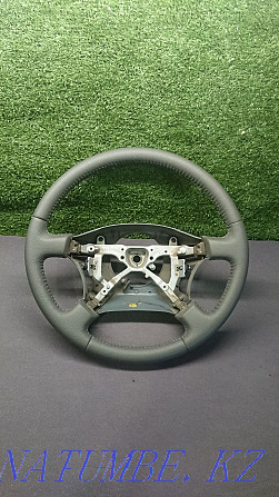 Steering wheel upholstery in leather, eco-leather. Padding of casings and gearshift knobs. Karagandy - photo 8