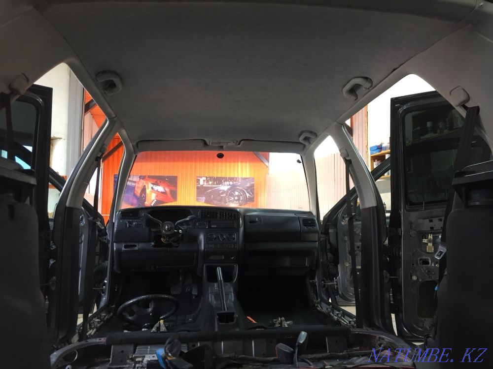 Перетяжка потолка авто, стоек и дверных карт Караганда - изображение 4