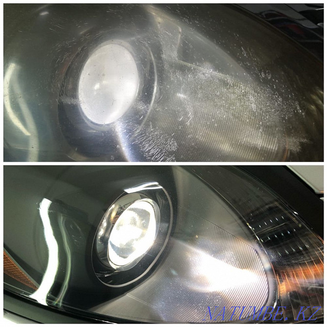 Headlight repair and polishing Astana - photo 5