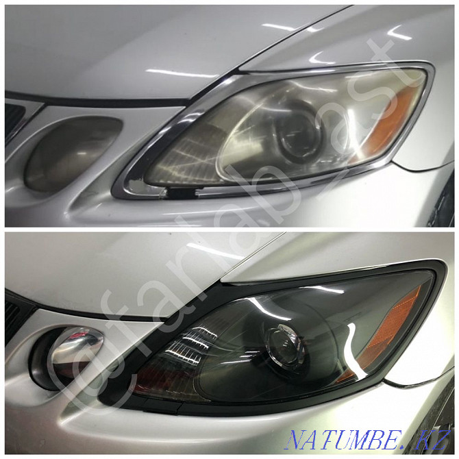 Headlight repair and polishing Astana - photo 2