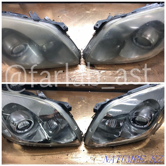 Headlight repair and polishing Astana - photo 8