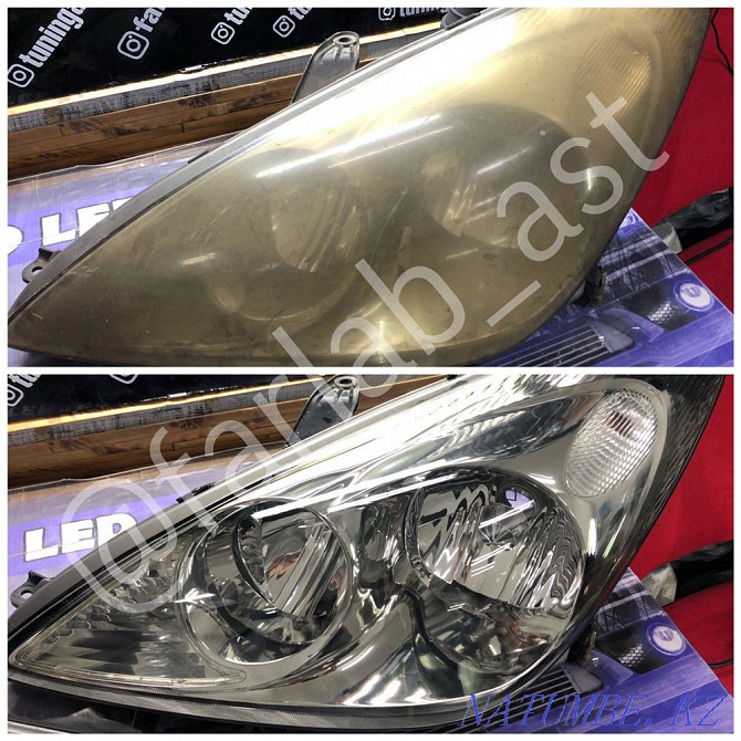 Repair and polishing of headlights and glasses Astana Astana - photo 3