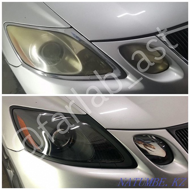 Repair and polishing of headlights and glasses Astana Astana - photo 2