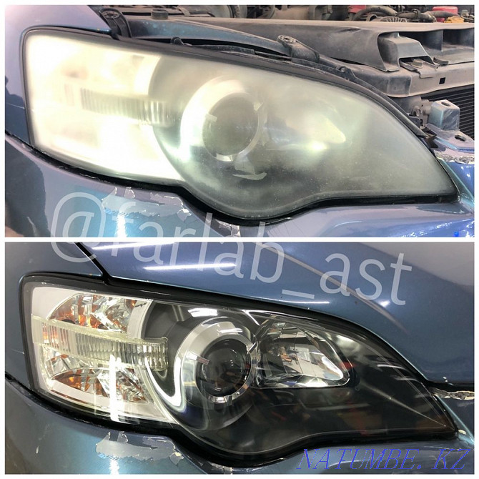 Repair and polishing of headlights Astana Astana - photo 4