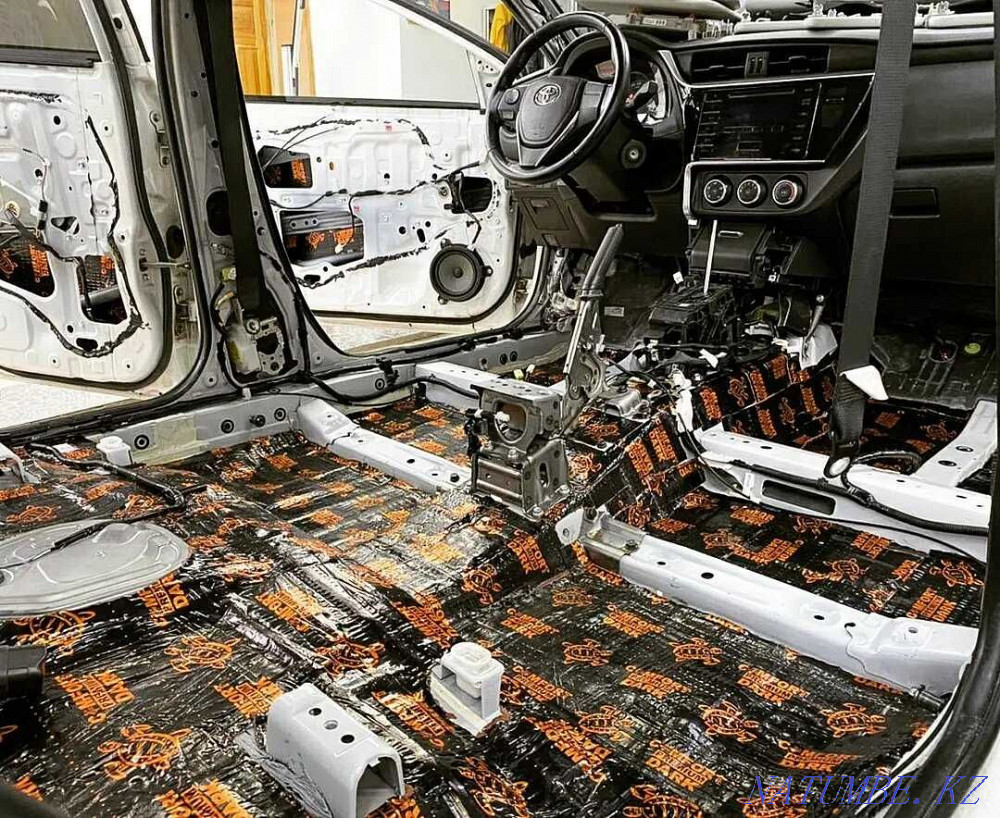 Noise isolation. Soundproofing. thermal insulation Astana - photo 3