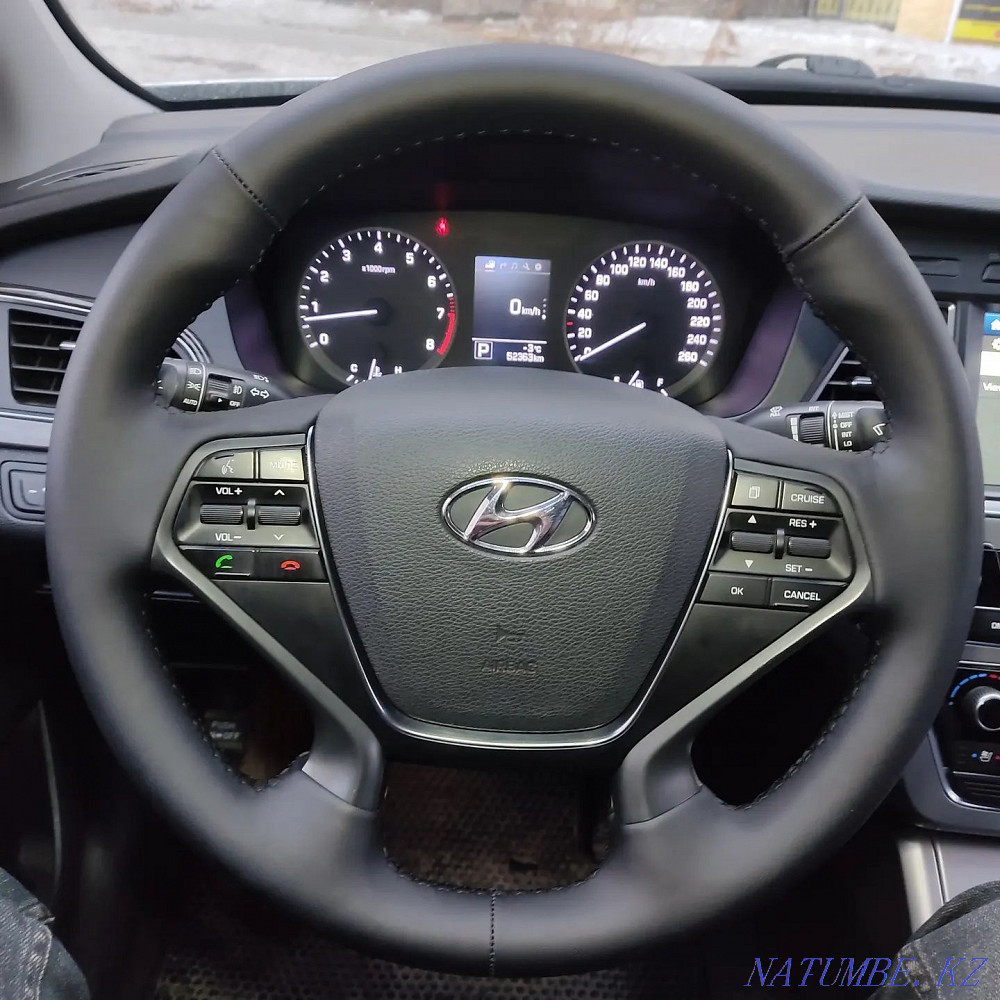 Steering wheel braid, steering wheel reupholstering from 10 thousand rubles Astana - photo 2