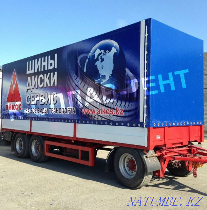 Тенты (Автотенты в Семее) на Газель,фуры,грузовики,прицепы,полуприцепы Семей - изображение 7