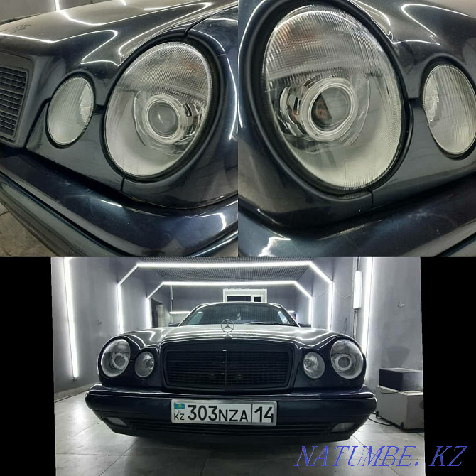 Restoration of headlights Replacement of lenses, replacement of sealant, installation of LED flashes Astana - photo 8