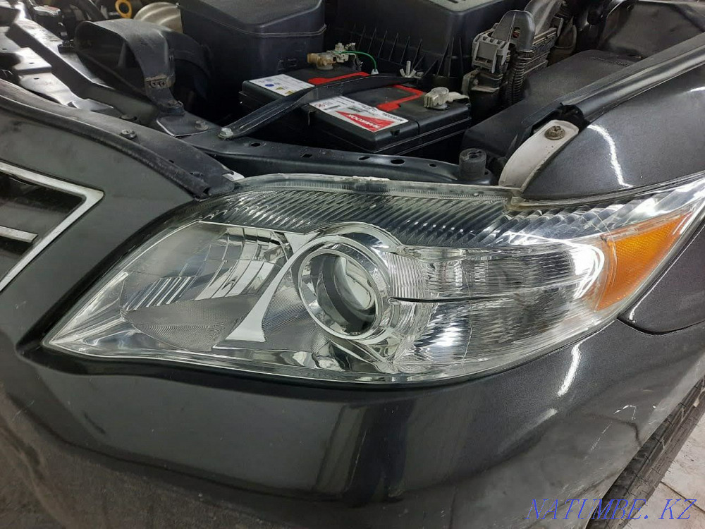 Фараны жылтырату, линзаны ауыстыру, фараны жөндеу,  Астана - изображение 4