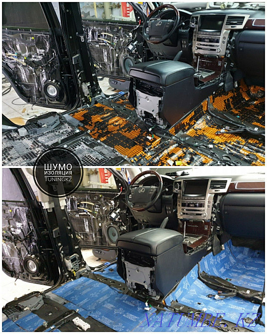 Шумоизоляция авто/звукоизоляция/теплоизоляция/обесшумка салона Петропавловск - изображение 8