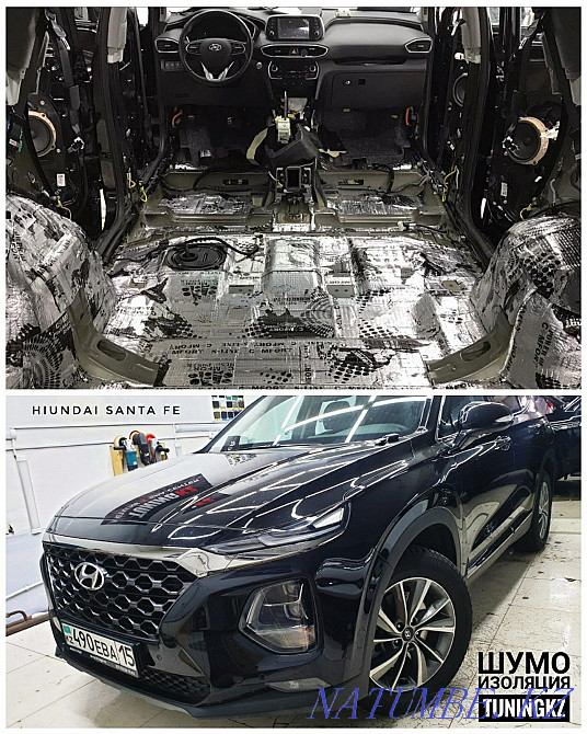 Шумоизоляция авто/звукоизоляция/теплоизоляция/обесшумка салона Петропавловск - изображение 4