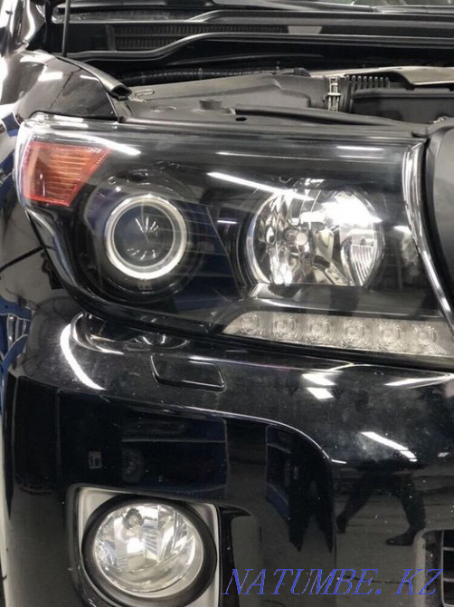 Ремонт фар установка bi led линз Полировка регулировка фар замена линз Астана - изображение 6
