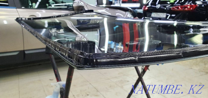 Glass polishing. Auto glass side, windshield, rear! Auto glass repair Astana - photo 7