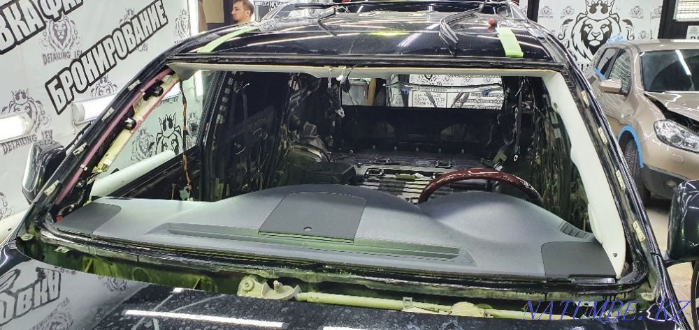 Glass polishing. Auto glass side, windshield, rear! Auto glass repair Astana - photo 8