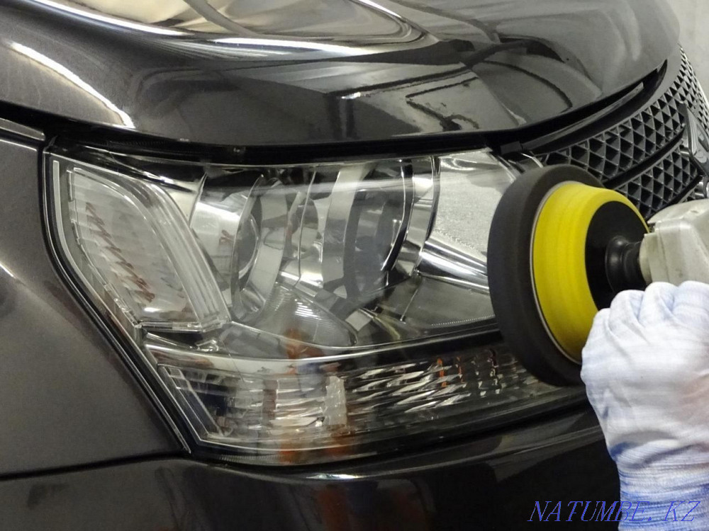 Полировка фар от 3000 тг за фару Усть-Каменогорск - изображение 2