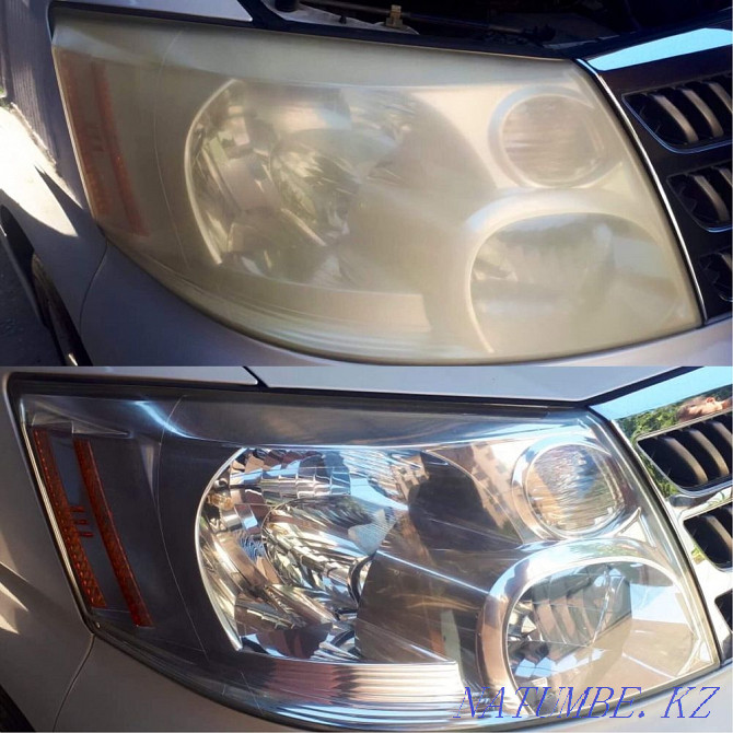 Headlight polishing 4999 tg. For a couple!!! Almaty - photo 3