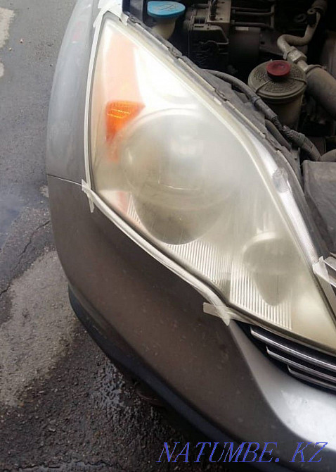 Chemical polishing of headlights Semey - photo 3