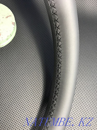 Padding of the steering wheel under the original Astana - photo 5