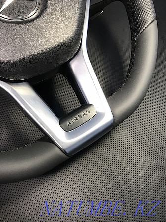 Padding of the steering wheel under the original Astana - photo 3