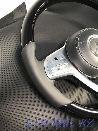 Padding of the steering wheel under the original Astana - photo 8