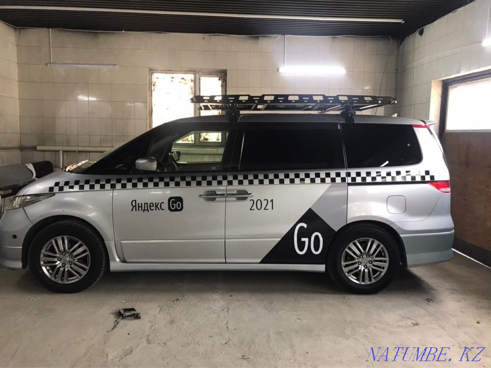Брендирование Яндекс Uber Такси Наклейка Бренд Реклама Авто Наклейки Алматы - изображение 4