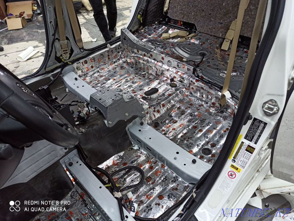 Noise isolation / Dry cleaning / Polishing / Detailing center / Auto Atelier Almaty - photo 2