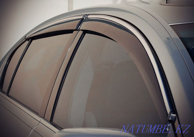 Window and hood deflectors for all types of cars Astana - photo 3