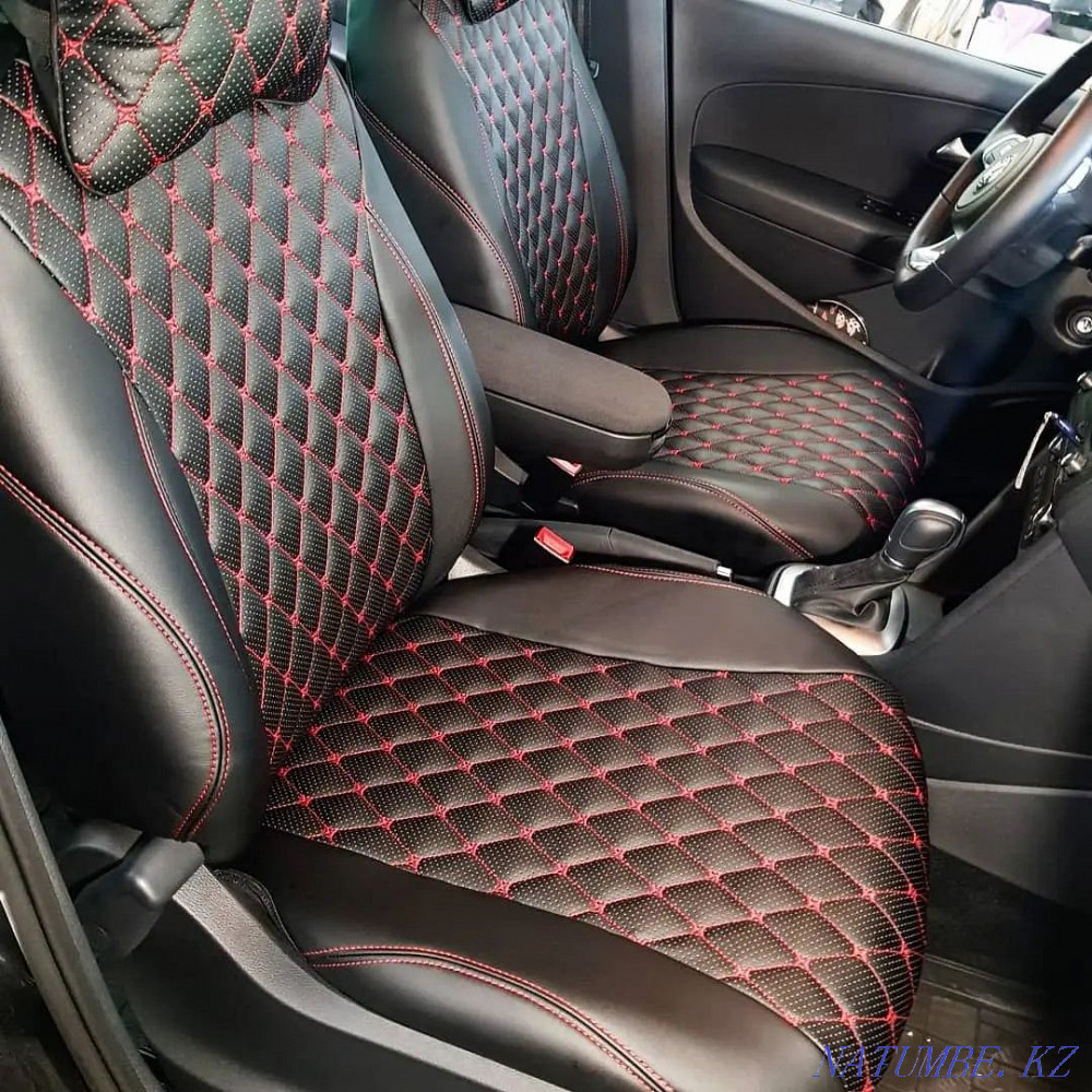 Padding of the car interior is Red, Gold, Credit under the contract we work Aqtobe - photo 5