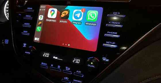 CarPlay и Android Auto в твоей Toyota Camry70 Almaty