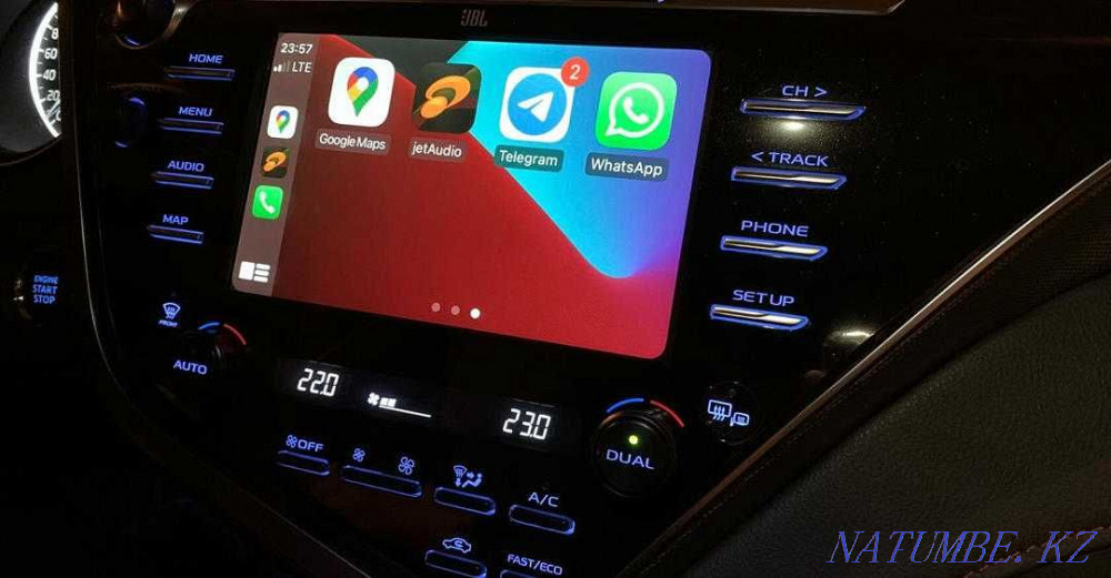CarPlay и Android Auto в твоей Toyota Camry70 Алматы - изображение 1