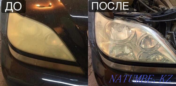 Polishing, booking headlights CHEAP, removing scratches from the body, etc. Astana - photo 8