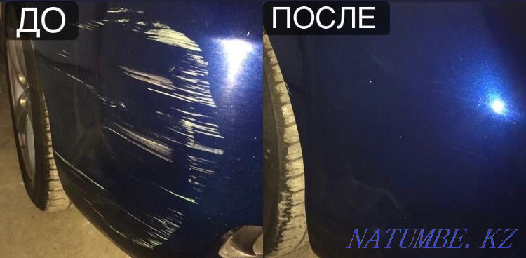 Полировка,бронирование фар ДЕШЕВО,устранение царапин с кузова и тд Астана - изображение 3