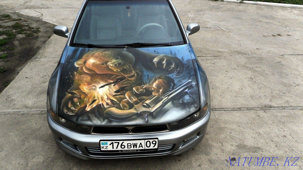 Airbrushing, painting cars, motorcycles, helmets, heavy equipment, etc. Almaty - photo 2