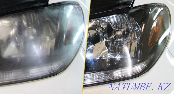 Polishing Astro headlights and taillights Aqtobe - photo 2