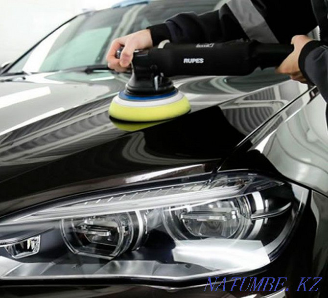 Professional car body polishing Kokshetau - photo 1