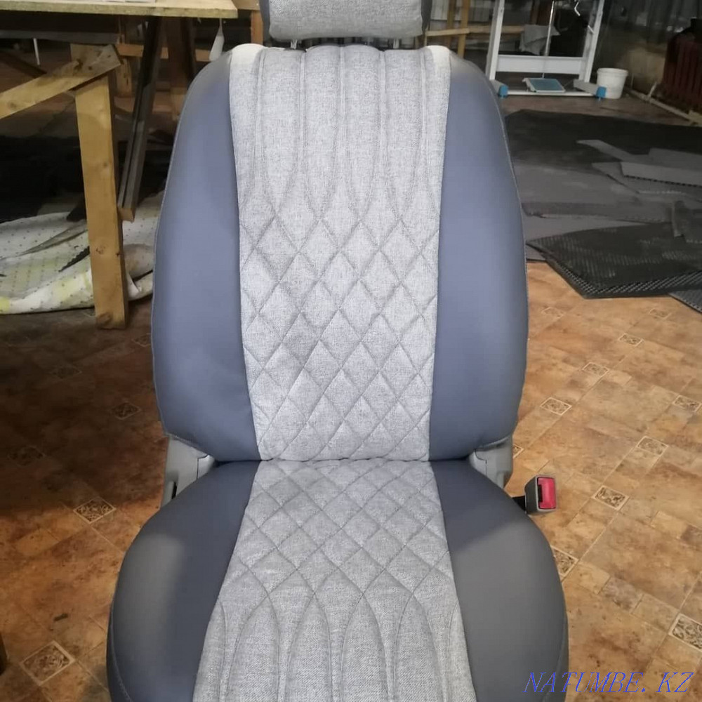 Перетяжка салона авто Алматы - изображение 5