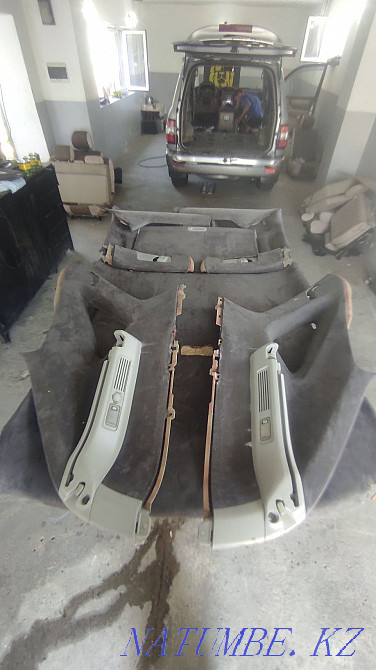 Перетяжка потолка, обтяжка, подтяжка. Ремонт салона Шымкент - изображение 6