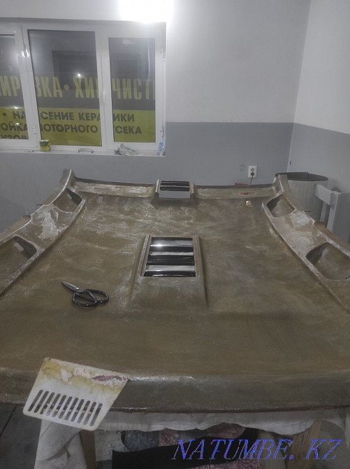 Перетяжка потолка, обтяжка, подтяжка. Ремонт салона Шымкент - изображение 1