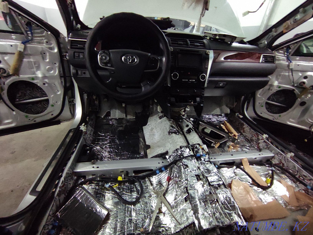 Обесшумка салона , шумоизоляция, теплоизоляция, шумка, химчистка, Шымкент - изображение 4