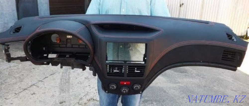 Салонды қайта қаптау Торпедо панелін қайта қаптау Ayerbak панелін қалпына келтіру.  Алматы - изображение 2