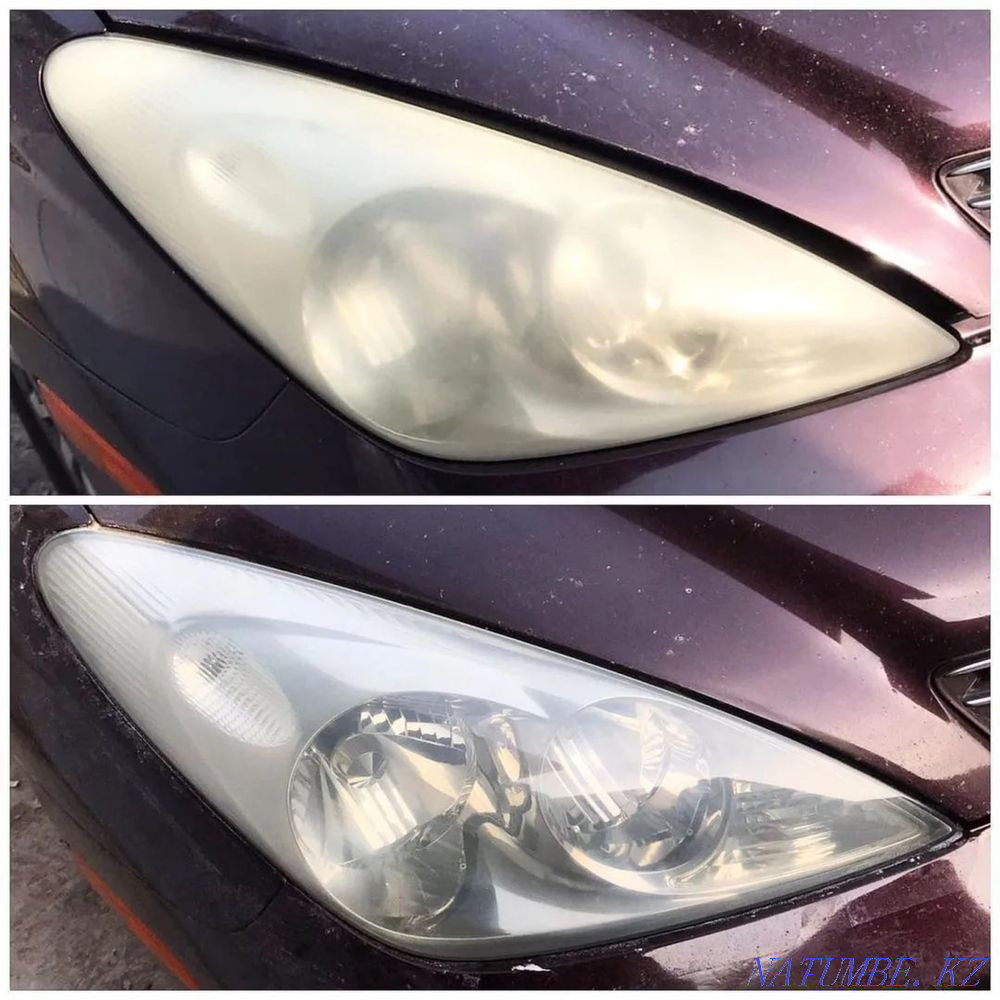 Headlight polishing Almaty - photo 1