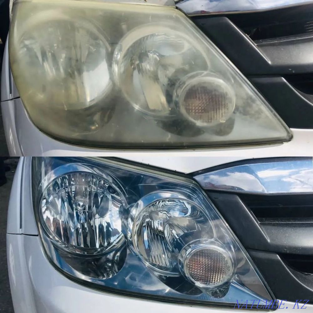 Headlight polishing Almaty - photo 4