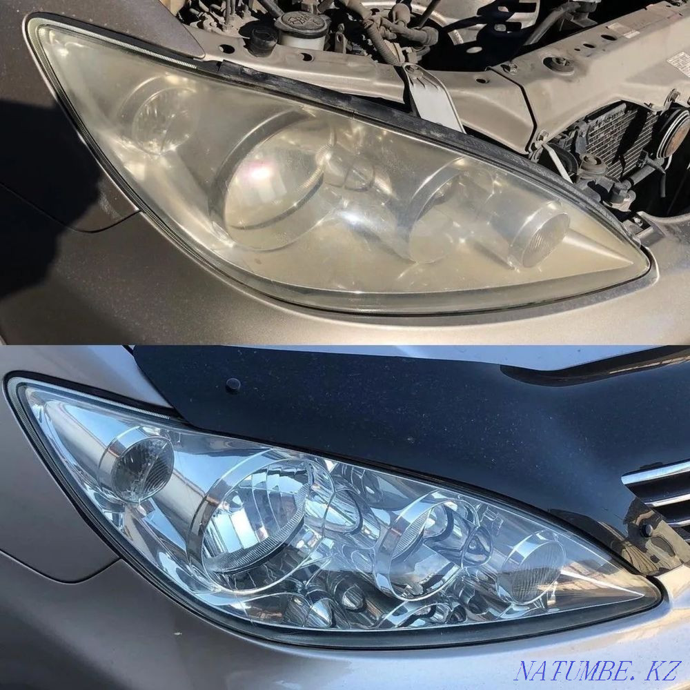 Headlight polishing Almaty - photo 3