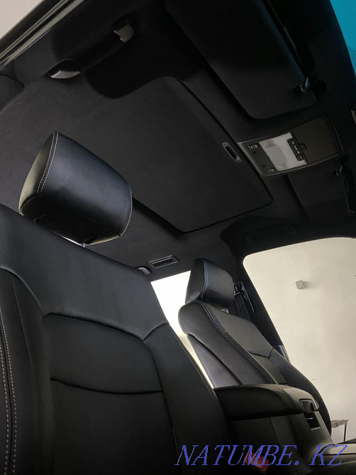 Перетяжка потолка. Алькантара/микрофибра/лакосте Алматы - изображение 4