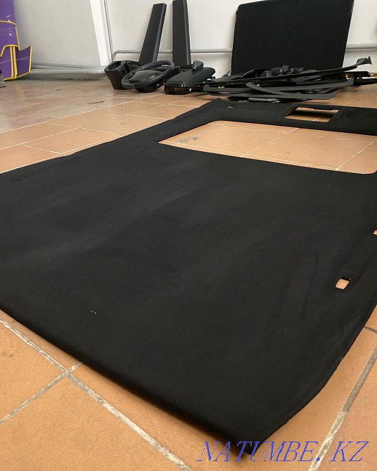 Перетяжка потолка. Алькантара/микрофибра/лакосте Алматы - изображение 5