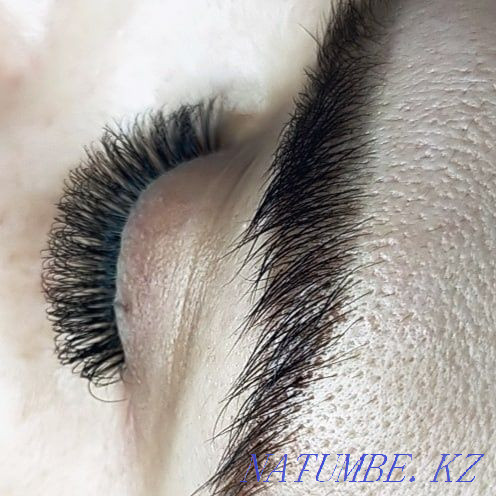 KSK, eyelash extensions, eyebrow shaping and dyeing, shellac Not expensive. Kostanay - photo 2