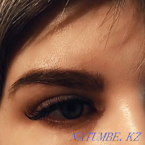 KSK, eyelash extensions, eyebrow shaping and dyeing, shellac Not expensive. Kostanay - photo 3